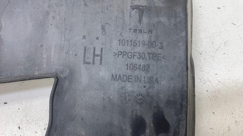 101151900B ⭕ 12-15 Tesla Model S Front AC Air Conditioner Condenser Duct Left 1011519-00-B