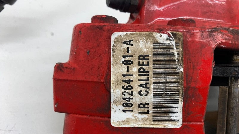 ⭕ 2012-2020 Tesla Model S Rear Caliper Red w/ Brake Hose Line Left 104