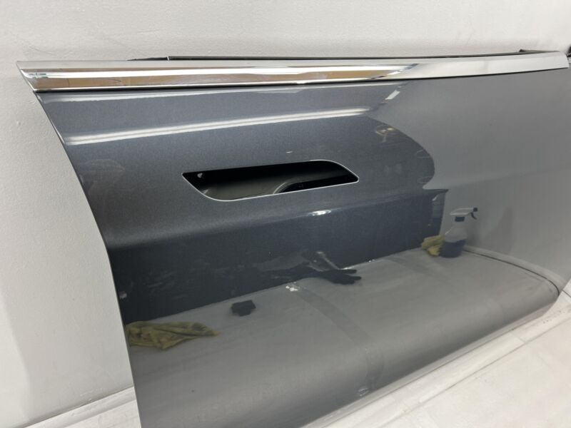 2012-2015 Tesla Model S Front Passenger Side Door Shell Panel Right Gray - PMNG
