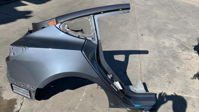 2017-2020 Tesla Model 3 Rear Right Quarter Panel Structural Frame Cut Gray PMNG