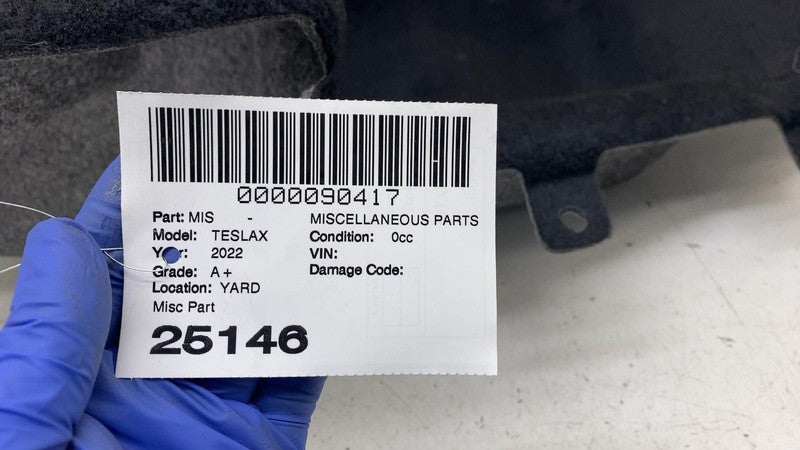 ⭕ 2021-2025 Tesla Model X MX Rear Left Trunk Side Trim Cover Panel 162