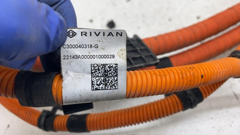 ⭕2022 Rivian EDV-700 High Voltage Charge Port w/ Wire Harness Cable C3