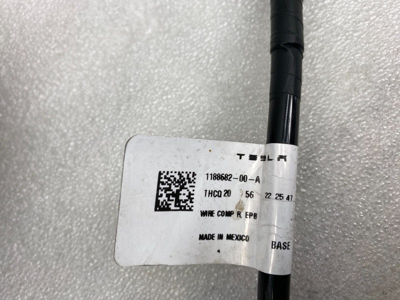 104462400H ⭕ 2017-2025 Tesla Model 3 Rear Right Caliper + Brake Hose Line BASE 1044624-00-H