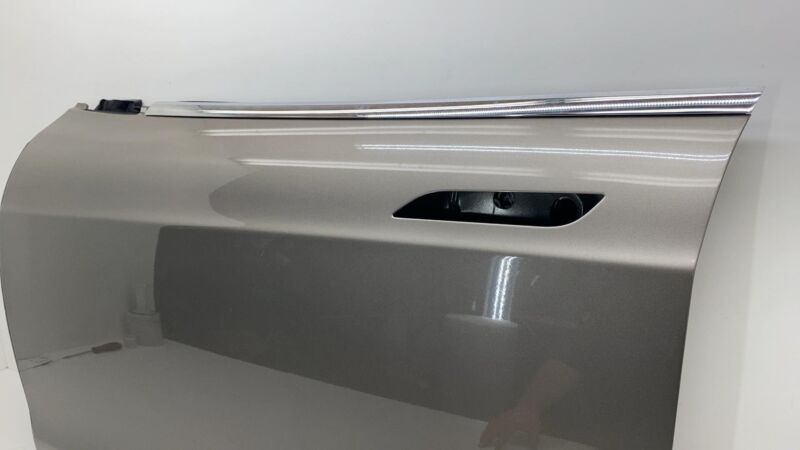 2012-2015 Tesla Model S MS Front Driver Side Door Shell Panel Left LH Brown PPTI