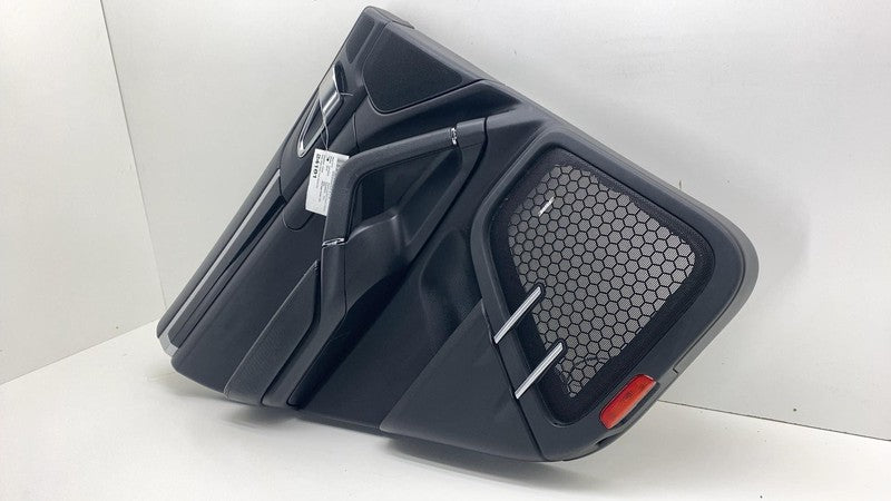 2011-2018 Porsche Cayenne S Rear Left Interior Door Panel Trim Cover Black OEM