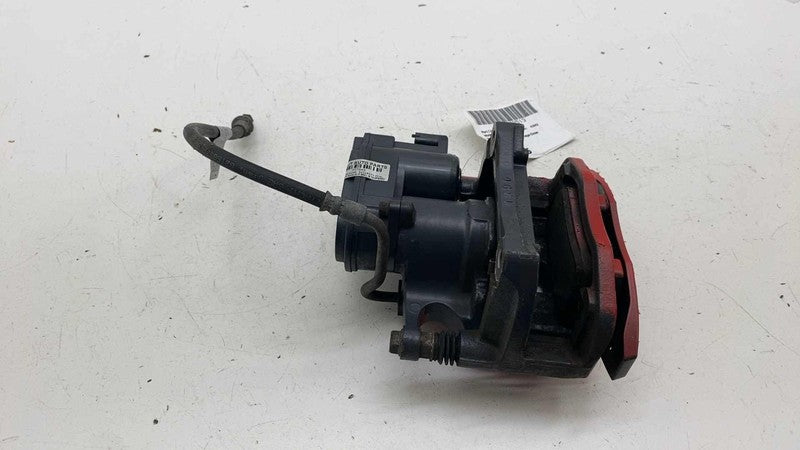 ⭕16-20 Model X Rear Driver Side Caliper Red w/ Brake Hose Line Left 10