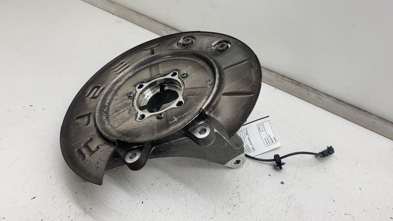 ⭕ 2016-2020 Tesla Model X Rear Driver Suspension Spindle Knuckle w/ Shield Left