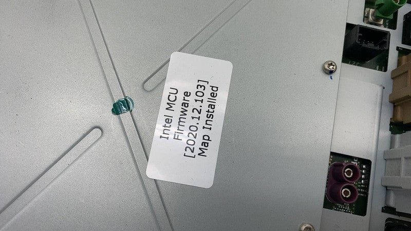 ⭕ 16-20 Model S MS Display Screen MCU Media Control & Speedometer 1140