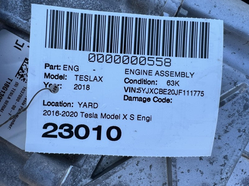 ⭕ 14-18 Tesla Model X S Rear Engine Electric Motor Small Drive Unit 10