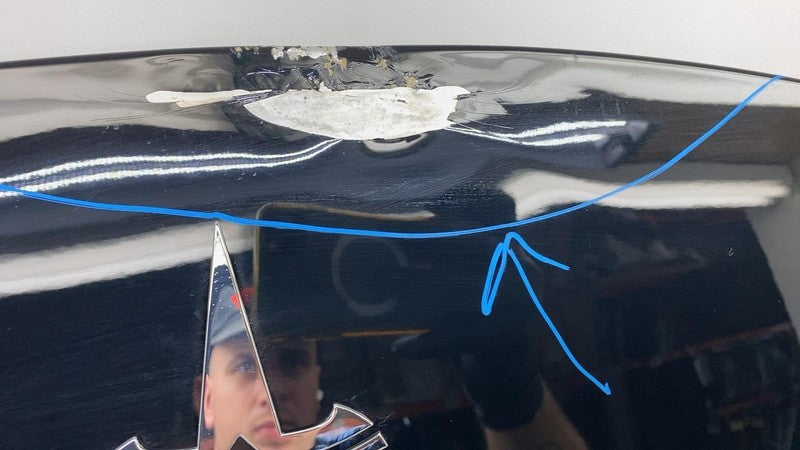 2020-2024 Tesla Model Y Front Bonnet Hood Shell Panel Assembly OEM Black - PBSB
