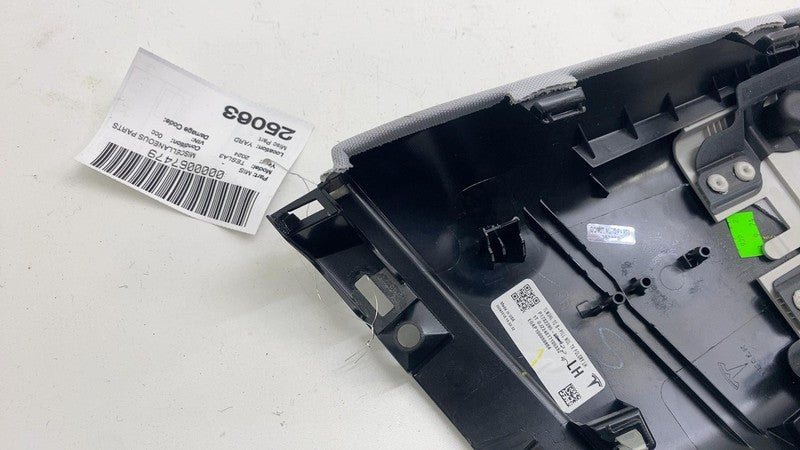 ⭕ 2024 2025 Tesla Model 3 Rear Left Upper B-Pillar Cover Trim Panel 17