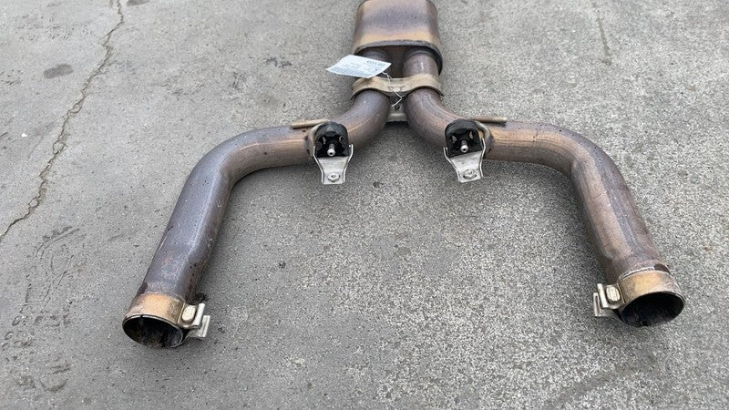 ⭕ 2014-2020 Maserati Ghibli 3.0 Center Exhaust Muffler X-Pipe Resonato