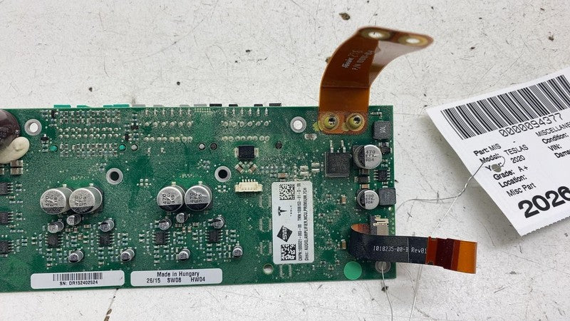 ⭕ 2012-2020 Tesla Model S MS Premium MCU Audio Amplifier Board Assy 10