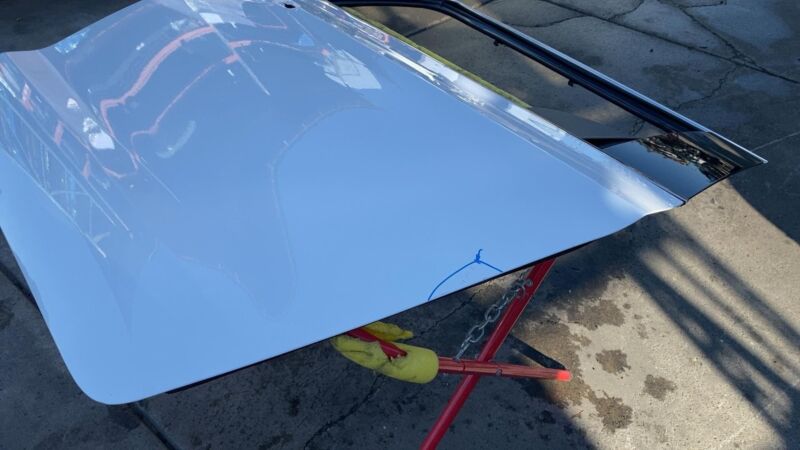 ⭕ 2017-2024 Chrysler Pacifica Rear Driver Sliding Door Shell Panel Left LH White