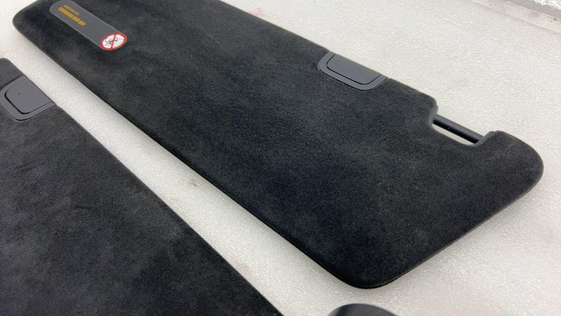 ⭕ 22-24 Lucid Air Grand Touring PAIR Left & Right Sunvisor Alcantara Sun Visor