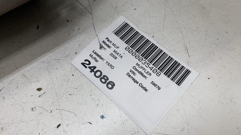 ⭕ 2006 2007 2008 Mazda MX-5 Miata Exhaust Muffler Twin Pipe Assembly Automatic