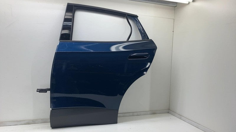 ⭕2023 Volkswagen ID.4 Rear Driver Side Door Shell Panel Cover Left Assembly Blue