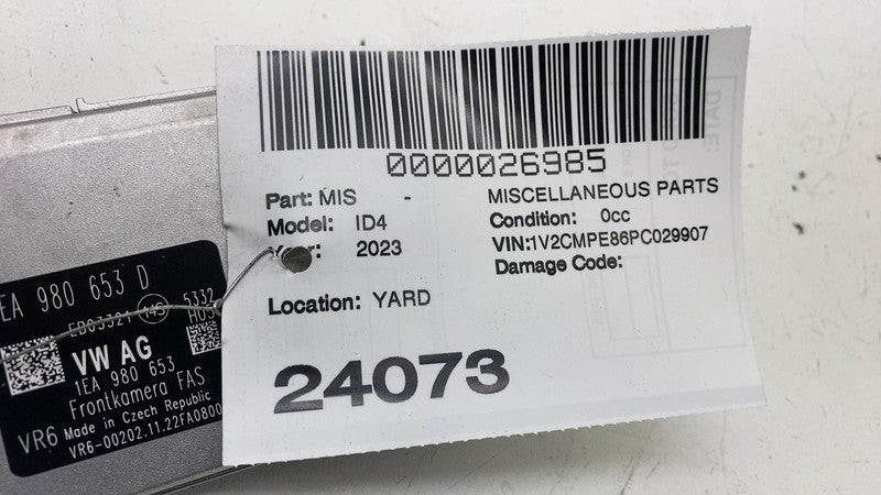 ⭕ 2021-2023 ID.4 Front Windshield Lane Departure Driver Assist Camera 