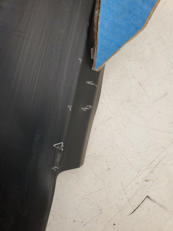 ⭕ 16-20 Model X Rear Passenger Side Falcon Door Top Trim Panel Right 1