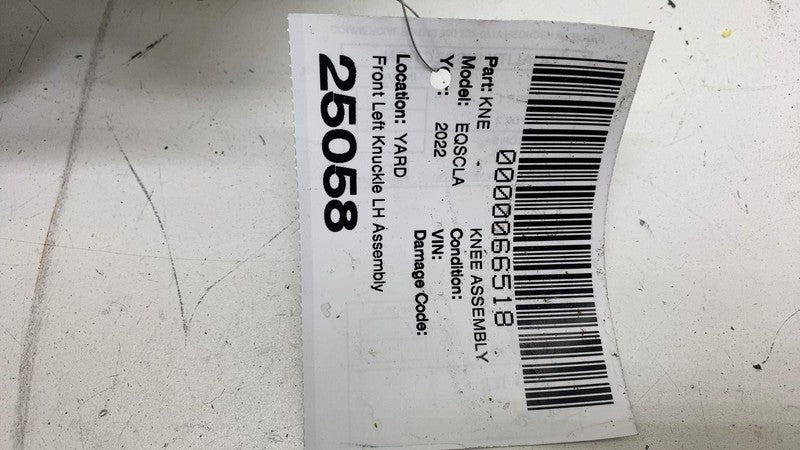 ⭕2022 EQS 450+ V297 Front Left Spindle Knuckle Wheel Hub w/ Control Ar