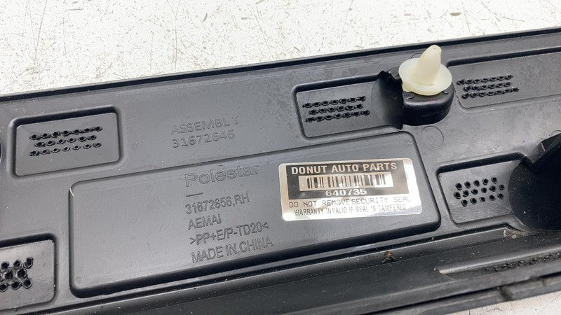 ⭕ 21-24 Polestar 2 Front Passenger Door Lower Trim Panel Molding Right