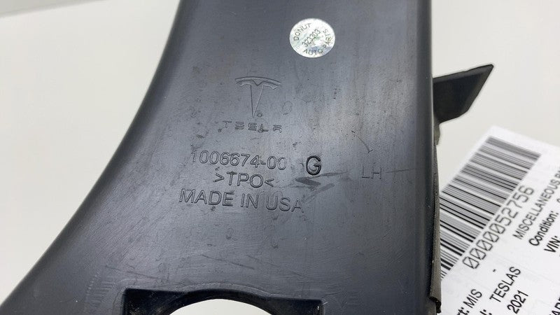 ⭕21-24 Model S Rear Driver Side Boot Trunk Trim Cover Panel Left LH 10