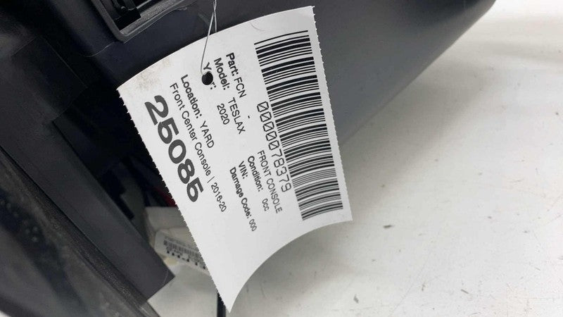 ⭕ 2016-2020 Tesla Model X Front Floor Center Console Carrier Armrest &