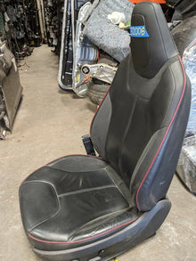 ⭕ 12-16 Tesla Model S Front Driver Side 1st Row Seat Upper & Lower Cushion Left
