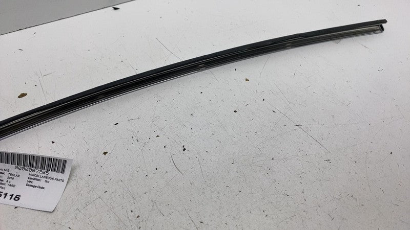 ⭕ 2016-2018 Tesla Model X Door Chrome Upper Molding Bright Right RH 10