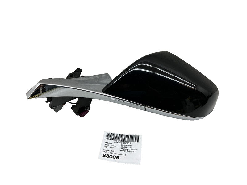 1041317-00-A 2012-2016 Tesla Model S Front Left Exterior Door Mirror Premium LH Black - PBSB