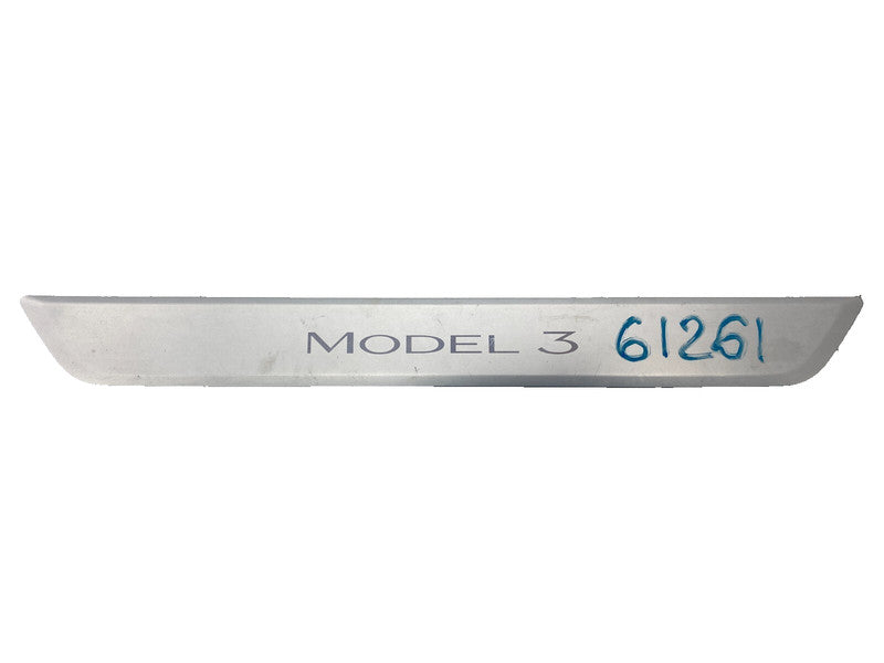 1090844 00 C ⭕ 2017-2023 Tesla Model 3 Front Left or Right Door Sill Scuff Plate 1090844-00-C