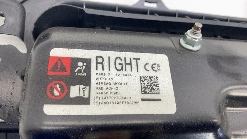 107782600D ⭕ 2017-2023 Tesla Model 3 Y Right Lower Knee Safety Airbag Module 1077826-00-D