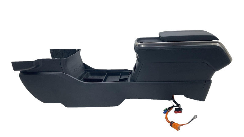 PT00242971C ⭕ 2025 Rivian R1S Front Floor Center Console Unit Black w/ Armrest Assembly OEM