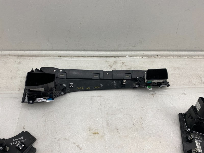 ⭕ 2012-2020 Tesla Model S SET of Dash A/C Air Vent Dashboard Trim Cove