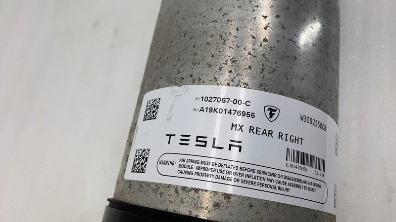 ⭕ 19-20 Model X Rear Right Suspension Air Spring Module (Adaptive) 102