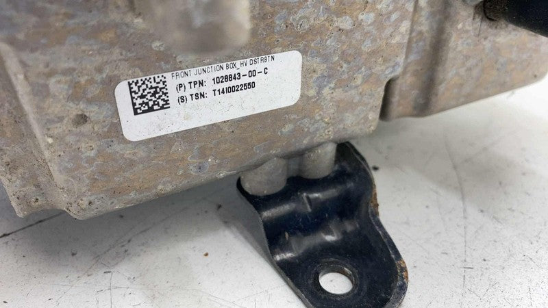102884300C ⭕ 12-15 Tesla Model S Front High Voltage Junction Box Distribution 1028843-00-C