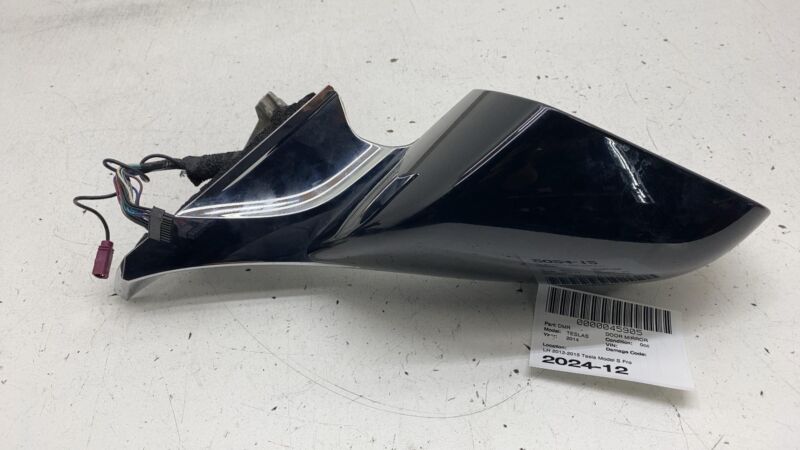 2012-2015 Tesla Model S Driver Left Exterior Rear Side View Door Mirror Assembly