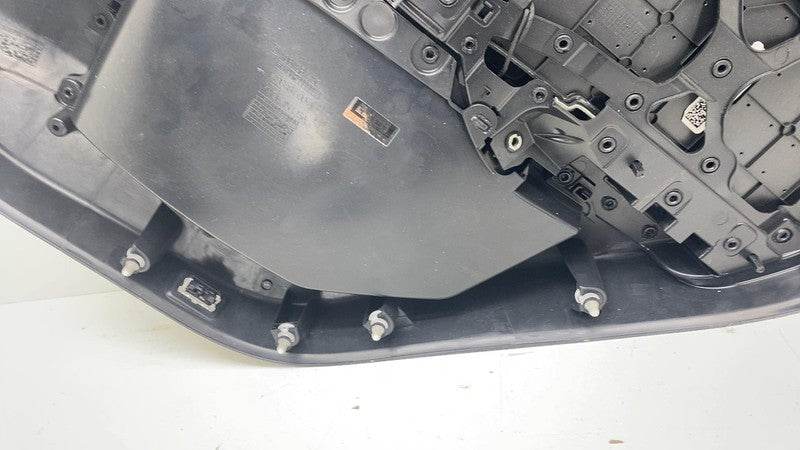 1497296-91-B ⭕ 20-24 Model Y MY Rear Driver Side Door Panel Trim Card Black Left 1497296-91-B