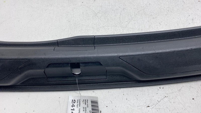 ⭕ 17-22 Maserati Levante Rear Trunk Lock Cover Sill Scuff Panel Trim 890600700