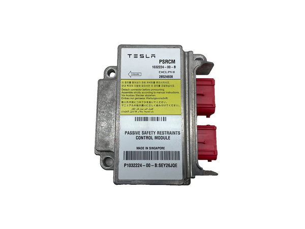 ⭕ 16-19 Model S Passive Safety Restraint Computer Module Crash Data 1032224-00-B
