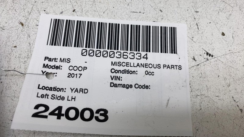 7419277 ⭕2014-2019 Mini Cooper S Driver Exterior Column B-Pillar Cover Trim Left 7419277