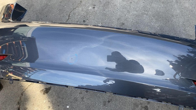 2023 Tesla Model 3 Rear Bumper Cover w/ Light Reflectors Assembly Gray PMNG OEM