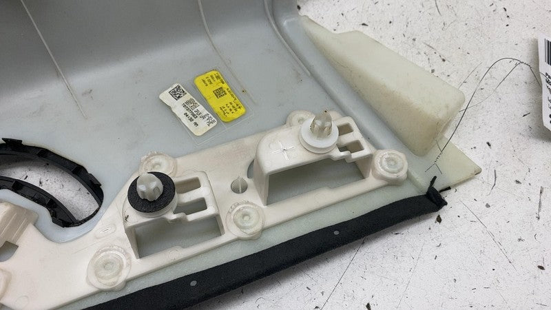 PT00015536 2022-2024 Rivian R1S Rear Driver Side D-Pillar Upper Trim Cover Panel Left Black