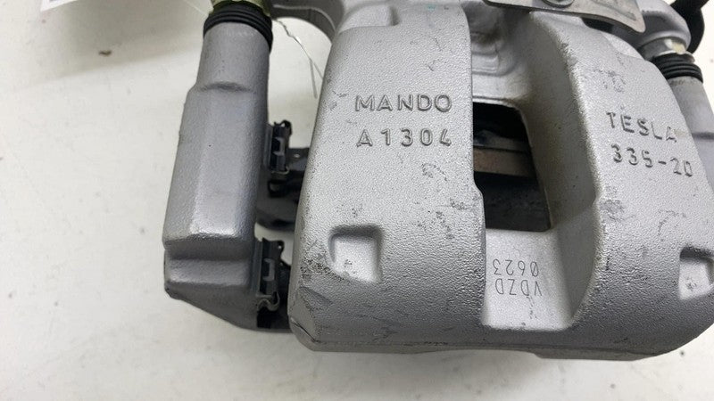 ⭕ 2017-2025 Tesla Model 3 Rear Right Caliper + Brake Hose Line BASE 10