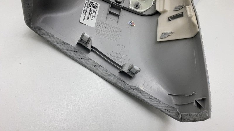 149460700C 2020-2023 Tesla Model Y MY Passenger Side B-Pillar Upper Trim Cover Panel Right