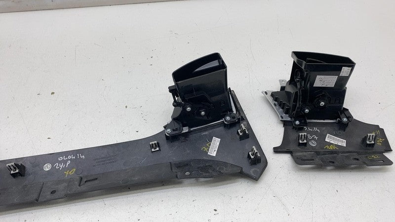 ⭕ 12-15 Model S Dash A/C Air Vent Outlet Dashboard Trim Panel SET 1004