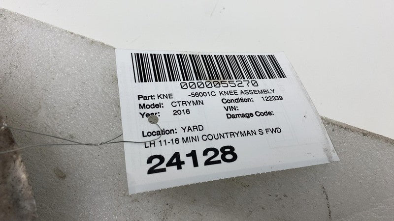 2011-2016 Mini Cooper Contrymn Left Spindle Knee Knuckle w/ Disc Rotor & Sensor
