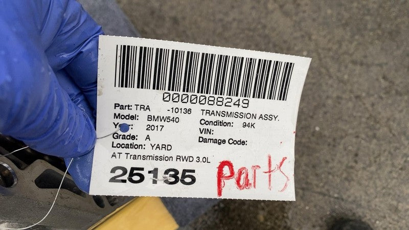 ⭕ 2017 2018 2019 BMW 540i Automatic Transmission 3.0L RWD Assy (FOR PA