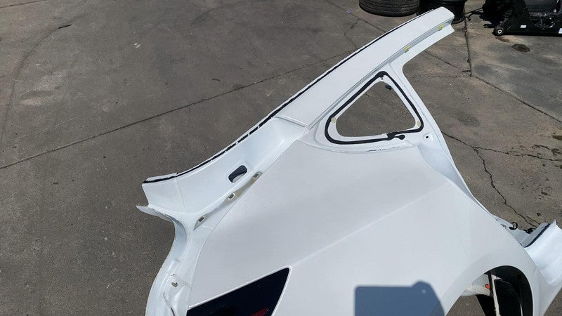 ⭕ 17-20 Tesla Model 3 Rear Right Quarter Panel Structural Frame Cut White - PPSW
