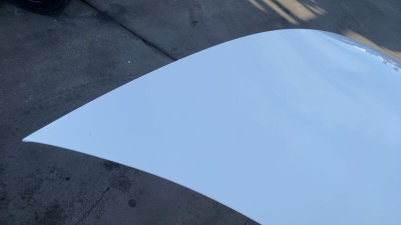 2017-2023 Tesla Model 3 M3 Front Hood Bonnet Shell Panel Cover Assy White - PPSW
